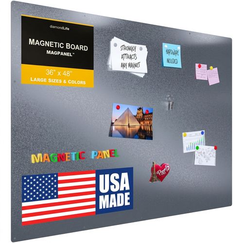 Magnetic Dry & Wet Erase Board 45.5 x 33.5 in